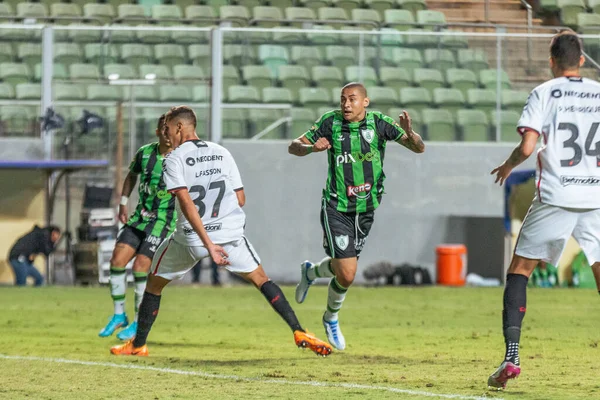 Brasilianische Fußballmeisterschaft America Mineiro Und Athletico Paranaense April 2022 Sao — Stockfoto