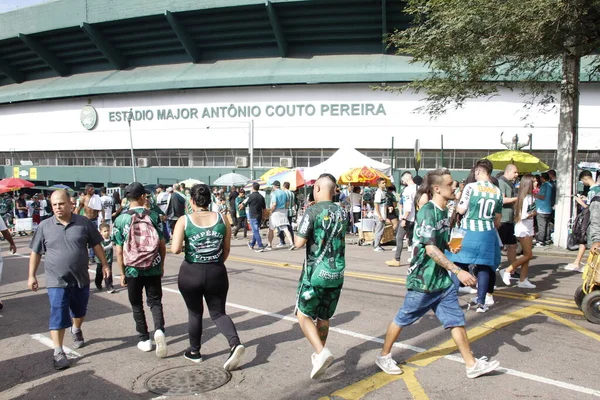 Brazil Labdarúgó Bajnokság Coritiba Fluminense 2022 Május Jén Coritiba Fluminense — Stock Fotó