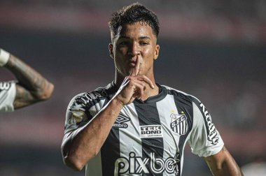 Brezilya Futbol Şampiyonası: Sao Paulo ve Santos. 2 Mayıs 2022, Sao Paulo, Brezilya: Sao Paulo ve Santos arasındaki futbol maçı, 2 Mayıs Pazartesi günü Sao Paulo 'daki Morumbi Stadyumu' nda düzenlenen Brezilya Futbol Şampiyonası 'nın dördüncü turu için geçerli.). 