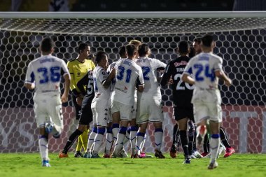 Libertadores Futbol Kupası - Grup Sahnesi: Red Bull Bragantino, Velez Sarsfield 'a karşı. 5 Mayıs 2022, Braganca Paulista, Sao Paulo, Brezilya: Red Bull Bragantino ve Velez Sarsfield (Arjantin) arasındaki futbol maçı)
