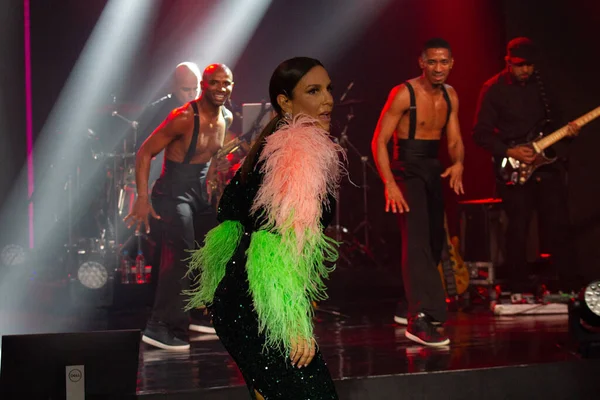 Rio Rock 'ta Ivete Sangalo. 6 Mayıs 2022, Rio de Janeiro, Brezilya: Eylül 'de Rio 2022' de gerçekleşecek Rock konulu bir basın toplantısı sonrasında Brezilyalı şarkıcı Ivete Sangalo ile birlikte gösteri. Sangalo Dünya Sahnesi 'nde sahne alacak. 