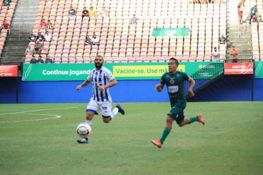 Brezilya Futbol Şampiyonası - Üçüncü Lig: Manaus ve Confianca-SE. 7 Mayıs 2022, Manaus, Amazonas, Brezilya: Manaus ve Confianca-SE arasındaki futbol maçı, Brezilya Futbol Şampiyonası 'nın beşinci turu için geçerlidir - Üçüncü Lig