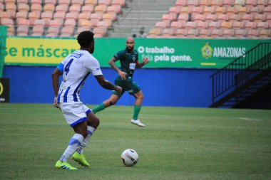 Brezilya Futbol Şampiyonası - Üçüncü Lig: Manaus ve Confianca-SE. 7 Mayıs 2022, Manaus, Amazonas, Brezilya: Manaus ve Confianca-SE arasındaki futbol maçı, Brezilya Futbol Şampiyonası 'nın beşinci turu için geçerlidir - Üçüncü Lig