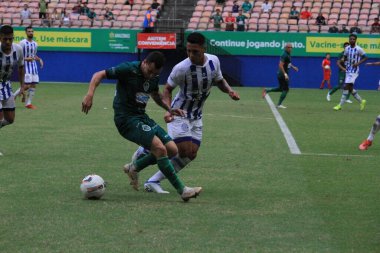 Brezilya Futbol Şampiyonası - Üçüncü Lig: Manaus ve Confianca-SE. 7 Mayıs 2022, Manaus, Amazonas, Brezilya: Manaus ve Confianca-SE arasındaki futbol maçı, Brezilya Futbol Şampiyonası 'nın beşinci turu için geçerlidir - Üçüncü Lig