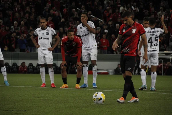 Brazilian Soccer Championship 2022 Athletico Ceara May 2022 Curitiba Parana — Stok fotoğraf