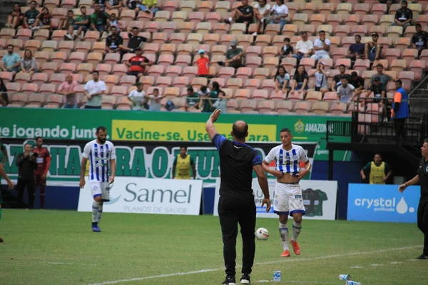 Brezilya Futbol Şampiyonası - Üçüncü Lig: Manaus ve Confianca-SE. 7 Mayıs 2022, Manaus, Amazonas, Brezilya: Manaus ve Confianca-SE arasındaki futbol maçı, Brezilya Futbol Şampiyonası 'nın beşinci turu için geçerlidir - Üçüncü Lig