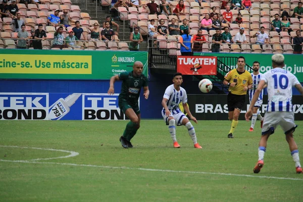 Brezilya Futbol Şampiyonası - Üçüncü Lig: Manaus ve Confianca-SE. 7 Mayıs 2022, Manaus, Amazonas, Brezilya: Manaus ve Confianca-SE arasındaki futbol maçı, Brezilya Futbol Şampiyonası 'nın beşinci turu için geçerlidir - Üçüncü Lig