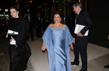 Luiza Helena Trajano, New York 'ta 2022 Yılın Adamı Ödül Töreni Yemeği' nde. 9 Mayıs 2022, New York, ABD: Brezilya-Amerika Ticaret Odası adına düzenlenen Yılın Kişisi Ödül Töreni Yemeği