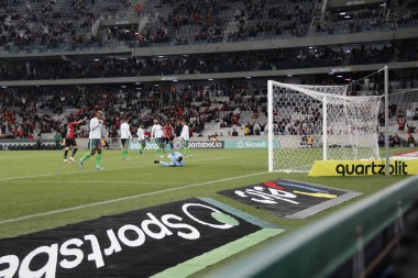 Brezilya Futbol Kupası Üçüncü Aşama: Athletico Paranaense ve Tocantinopolis. 10 Mayıs 2022, Curitiba, Parana, Brezilya: Brezilya Futbol Kupası 'nın üçüncü aşaması için geçerli olan Athletico Paranaense ve Tocantinopolis arasındaki futbol maçı