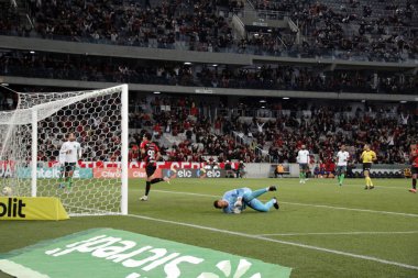 Brezilya Futbol Kupası Üçüncü Aşama: Athletico Paranaense ve Tocantinopolis. 10 Mayıs 2022, Curitiba, Parana, Brezilya: Brezilya Futbol Kupası 'nın üçüncü aşaması için geçerli olan Athletico Paranaense ve Tocantinopolis arasındaki futbol maçı
