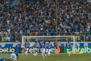 Brezilya Futbol Kupası -3. Faz: Cruzeiro Remo 'ya karşı. 12 Mayıs 2022, Belo Horizonte, Minas, Gerais, Brezilya: Cruzeiro ve Remo arasındaki futbol maçı, Brezilya Futbol Kupası 'nın 3. aşaması için geçerlidir - Independencia Stadyumu' nda düzenlenen 3.