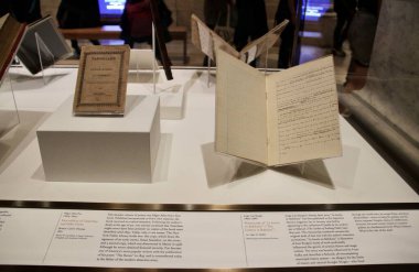 New York Halk Kütüphanesi 'nin Hazineleri: 125 Yaşın Üzerinde Bir Koleksiyon Gösteriliyor. 12 Mayıs 2022, New York, ABD