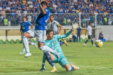 Brezilya Futbol Kupası -3. Faz: Cruzeiro Remo 'ya karşı. 12 Mayıs 2022, Belo Horizonte, Minas, Gerais, Brezilya: Cruzeiro ve Remo arasındaki futbol maçı, Brezilya Futbol Kupası 'nın 3. aşaması için geçerlidir - Independencia Stadyumu' nda düzenlenen 3.