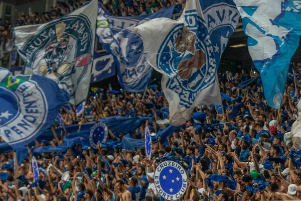 Brazilian Soccer Cup 3Rd Phase Cruzeiro Remo May 2022 Belo — ストック写真
