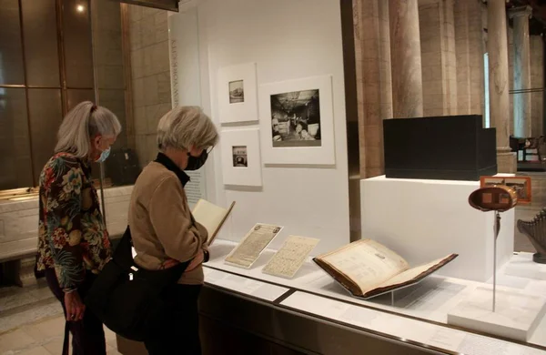 Treasures New York Public Library Showcasing Collection 125 Years Old — Stockfoto