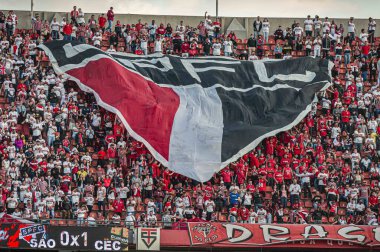 Brezilya Futbol Şampiyonası Sao Paulo Cuiaba 'ya karşı. 15 Mayıs 2022, Sao Paulo, Brezilya: Sao Paulo ve Cuiaba arasındaki futbol maçı, 15 Pazar günü Sao Paulo 'daki Morumbi Stadyumu' nda düzenlenen 6.).