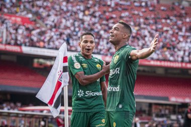 Brezilya Futbol Şampiyonası Sao Paulo Cuiaba 'ya karşı. 15 Mayıs 2022, Sao Paulo, Brezilya: Sao Paulo ve Cuiaba arasındaki futbol maçı, 15 Pazar günü Sao Paulo 'daki Morumbi Stadyumu' nda düzenlenen 6.).