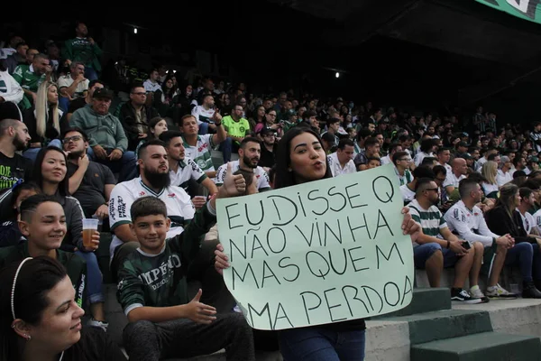 브라질 선수권 Coritiba America 2022 Coritiba Parana Brazil Soccer Match — 스톡 사진