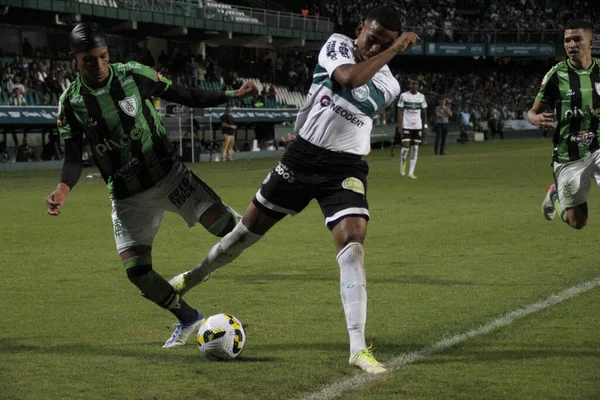 Campeonato Brasileiro Futebol Coritiba America Maio 2022 Coritiba Paraná Brasil — Fotografia de Stock