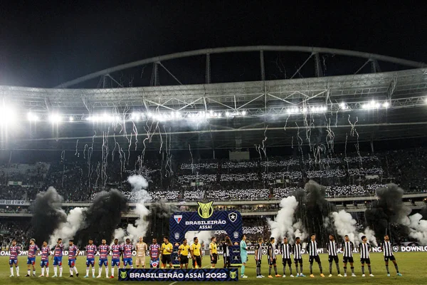 Brazilian Soccer Championship Botafogo Fortaleza May 2022 Rio Janeiro Brazil — Zdjęcie stockowe