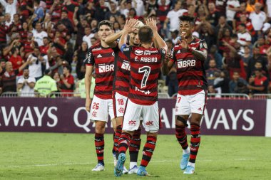 Libertadores Soccer Cup - Group Stage: Flamengo vs Universidad Catolica. May 17, 2022, Rio de Janeiro, Brazil: Soccer match between Flamengo and Universidad Catolica (Chile), valid for the 5th round of Group H the Libertadores Soccer Cup