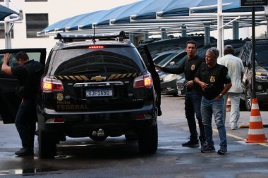 Federal Police on Operation Burial of Bones in Rio de Janeiro. May 17, 2022, Rio de Janeiro, Brazil: On Tuesday (17), at the Aldeia Mar condominium in Barra da Tijuca, the Federal Police launched the operation 