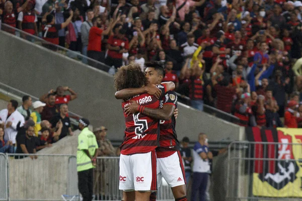 Libertadores Futbol Kupası Grup Sahnesi Flamengo Universidad Catolica Karşı Mayıs — Stok fotoğraf