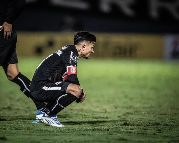 Libertadores Futbol Kupası - Grup Sahnesi: Red Bull Bragantino 'ya karşı Estudiantes. 17 Mayıs 2022, Braganca Paulista, Sao Paulo, Brezilya: Libertadores Futbol Kupası 'nın grup aşaması için geçerli olan Red Bull Bragantino ve Estudiantes (Arjantin) arasındaki futbol maçı