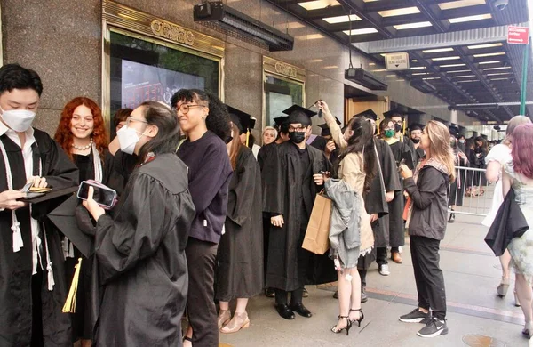 Class 2022 Graduation Ceremony Radio City Music Hall May 2022 — 스톡 사진