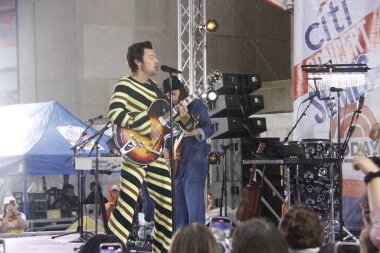 Harry Styles, NBC 'de bugün Rockefeller Center' da Citi Yaz Konser Serisi 'nde. 19 Mayıs 2022, New York, ABD: The GRAMMY küresel süperstar Harry Styles