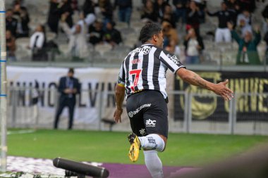Libertadores Futbol Kupası - Grup Sahnesi: Atletico-MG, Independente Del Valle 'e karşı. 19 Mayıs 2022, Belo Horizonte, Minas Gerais, Brezilya: Mineirao Stadyumu 'nda düzenlenen Libertadores Futbol Kupası için geçerli olan Atletico-MG ve Independente Del Valle arasındaki futbol maçı