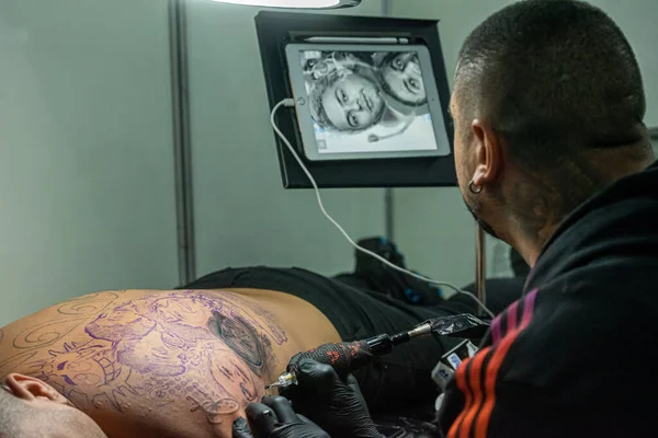 Tatueringsvecka 2022 Hålls Sul America Convention Center Rio Janeiro Maj — Stockfoto