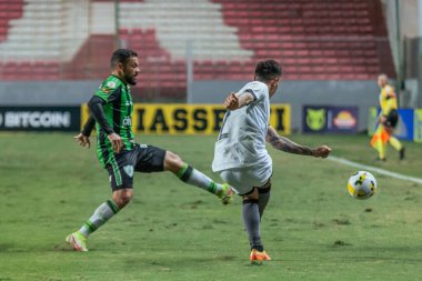 Brezilya Futbol Şampiyonası: Amerika-MG Botafogo 'ya karşı. 21 Mayıs 2022, Belo Horizonte, Minas Gerais, Brezilya: Independencia Stadyumu 'nda düzenlenen Brezilya Futbol Şampiyonası' nın 7. turu için geçerli olan Amerika-MG ve Botafogo arasındaki futbol maçı