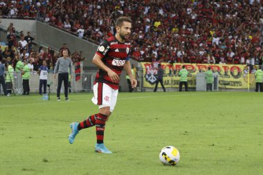 Brezilya Futbol Şampiyonası: Flamengo Goias 'a karşı. 21 Mayıs 2022, Rio de Janeiro, Brezilya: 21 Mayıs Cumartesi günü Rio de Janeiro 'daki Maracana Stadyumu' nda düzenlenen Brezilya Futbol Şampiyonası 'nın 7. turu için geçerli olan Flamengo ile Goias arasındaki futbol maçı).