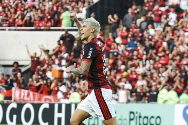 브라질 선수권 Flamengo Goias 2022 브라질 리우데자네이루 브라질의 플라멩고 아스간의 — 스톡 사진