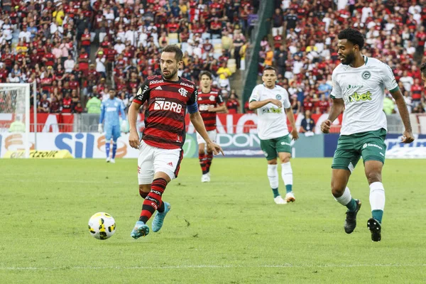 Brezilya Futbol Şampiyonası Flamengo Goias Karşı Mayıs 2022 Rio Janeiro — Stok fotoğraf