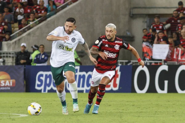 Campeonato Brasileño Fútbol Flamengo Goias Mayo 2022 Río Janeiro Brasil —  Fotos de Stock