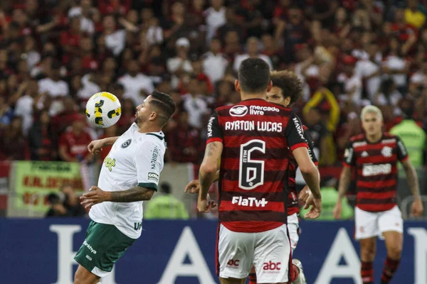 Campeonato Brasileiro Futebol Flamengo Goiás Maio 2022 Rio Janeiro Brasil — Fotografia de Stock