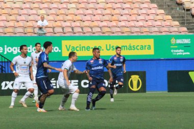 Brezilya Futbol Şampiyonası - Üçüncü Lig: Manaus, Sao Jose-RS 'ye karşı. 22 Mayıs 2022, Manaus, Amazonas, Brezilya: Manaus ve Sao Jose-RS arasındaki futbol maçı, Brezilya Futbol Şampiyonası 'nın yedinci turu için geçerlidir - Üçüncü Lig