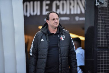 Brezilya Futbol Şampiyonası: Korintliler ve Sao Paulo. 22 Mayıs 2022, Sao Paulo, Brezilya: Pazar günü Sao Paulo 'daki Neo Quimica Arena' da düzenlenen Brezilya Futbol Şampiyonası 'nın 7. turunda Korintliler ve Sao Paulo arasında oynanan futbol maçı