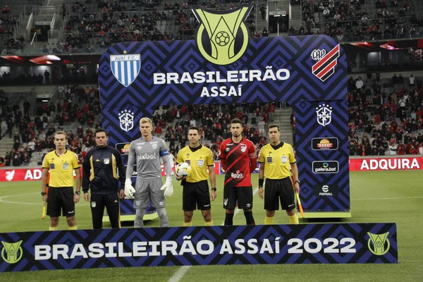 Mistrzostwa Brazylii Piłce Nożnej Athletico Paranaense Avai Maja 2022 Curitiba — Zdjęcie stockowe