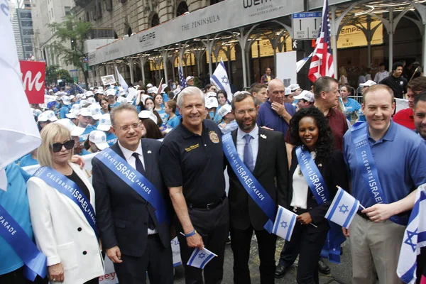 Desfile Israel 2022 Con Tema Kalanu Yachad Juntos Nuevo Mayo —  Fotos de Stock