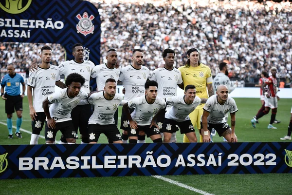 Brazilian Soccer Championship Corinthians Sao Paulo May 2022 Sao Paulo — Stock Photo, Image