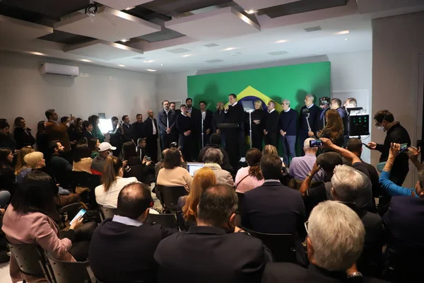 Joao Doria Desists Brazilian Presidential Candidate May 2022 Sao Paulo — Stock Photo, Image