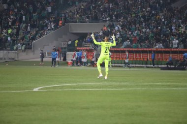 Libertadores Futbol Kupası - Grup Sahnesi: Palmeiras Deportivo Tachira 'ya karşı. 24 Mayıs 2022, Sao Paulo, Brezilya: Palmeiras ve Deportivo Tachira (Venezuela) arasındaki futbol maçı, Libertadores Futbol Kupası 'nın 6. turu için geçerlidir.