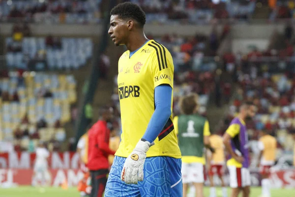 Libertadores Futbol Kupası - Grup Sahnesi: Flamengo Spor Kristali 'ne karşı. 24 Mayıs 2022, Rio de Janeiro, Brezilya: Libertadores Futbol Kupası H Grubu 6. turu için geçerli olan Flamengo ve Sporting Cristal (Peru) arasındaki futbol maçı