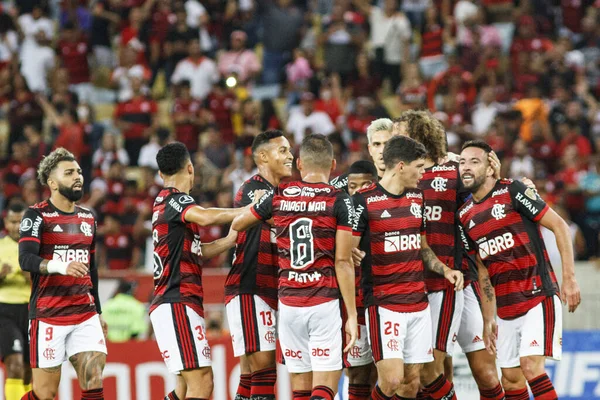 Libertadores Κύπελλο Ποδοσφαίρου Στάδιο Ομάδας Flamengo Εναντίον Sporting Cristal Μαΐου — Φωτογραφία Αρχείου