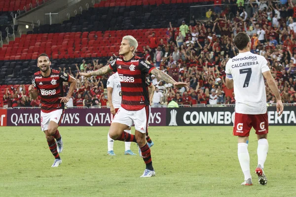 Libertadores Futbol Kupası Grup Sahnesi Flamengo Spor Kristali Karşı Mayıs — Stok fotoğraf