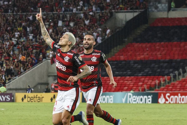 Libertadores Futbol Kupası Grup Sahnesi Flamengo Spor Kristali Karşı Mayıs — Stok fotoğraf