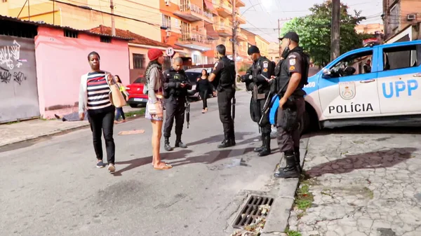 Opération Policière Avec Morts Rio Janeiro Mai 2022 Rio Janeiro — Photo